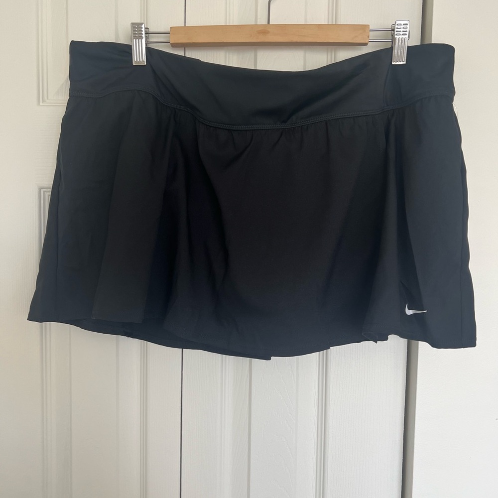 Nike Black Skort Performance Shorts skirt size 2xl
